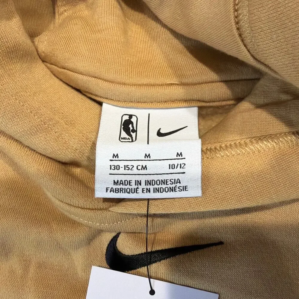 NWT Nike NBA Washington Wizards Pullover Hoodie, Youth Medium (10/12), Tan